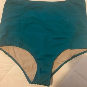 KJ quetzal green regular high waist bottoms